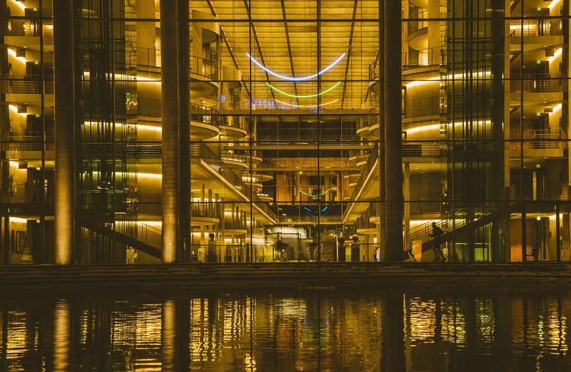 Luxury Hotel Lobby